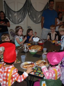 Halloween Cheers and Boo Bash Food