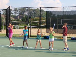 Tennis Camp at The Riverfront Swim Club