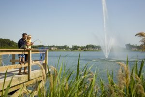 Fishing at Bill Jesse Park