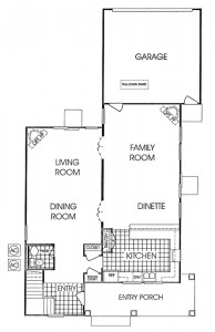 Columbia Plan - First Floor