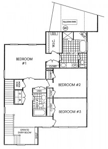 Columbia Plan - Second Floor