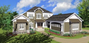 Clark Whitehill House Rendering