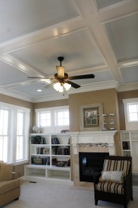 Homearama coffer ceiling