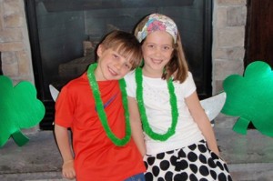 Wee Bit Of Fun Posing With Leis