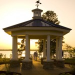 River Park Gazebo and Pier overlooks the Nansemond River