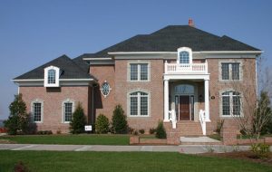 Brick home by Sasser Construction