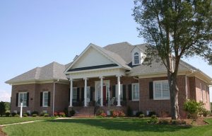 The Riverfront brick home