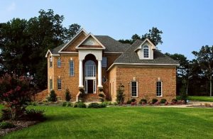 Brick home by Sasser Construction
