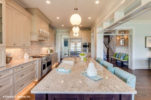 Quartz counter tops in Gourmet Kitchen