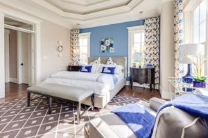 Luxurious master suite