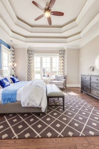 First floor master suite